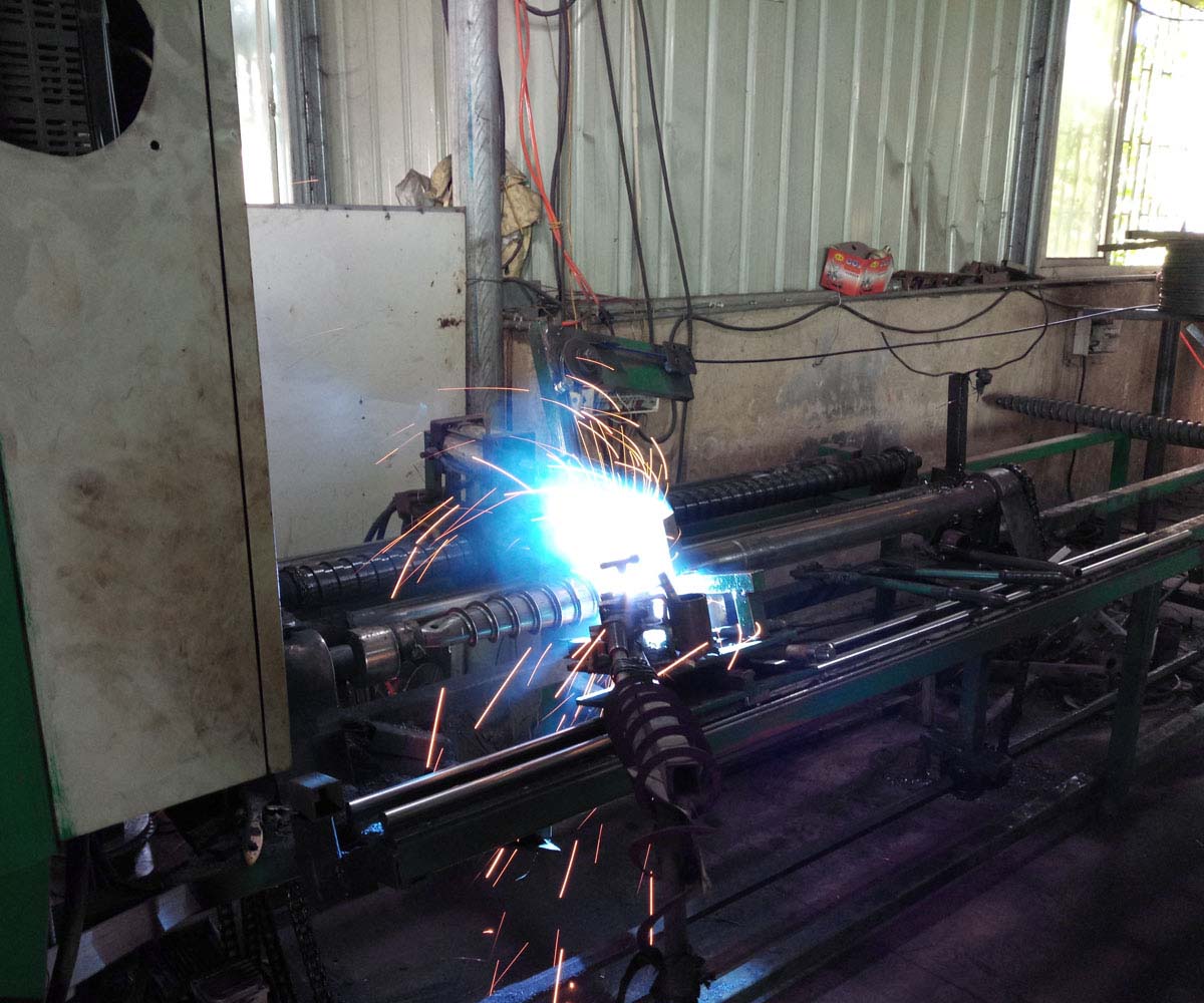 Ground Screw Welding
